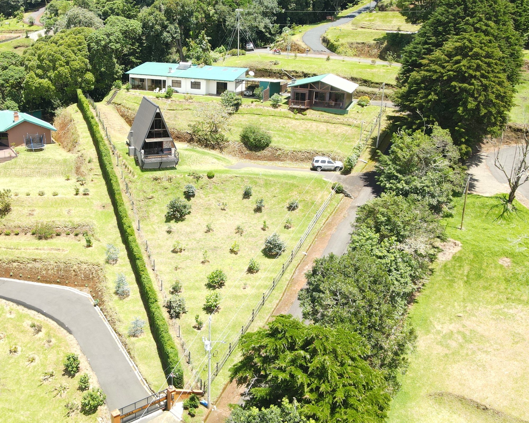 Breathtaking Views Property with 3 houses in the Foothills of Poas Volcano
